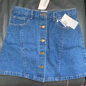 O&O Denim Mini Skirt